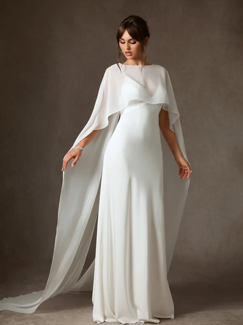 Azazie Caity - White/Bridal Gown
